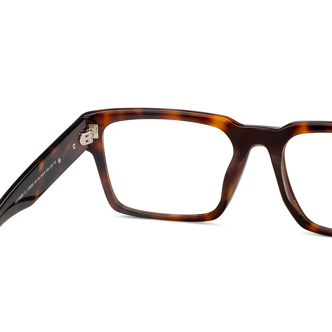 John Jacobs Tortoise Full Rim Square right side