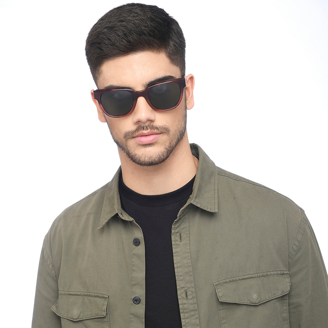 John Jacobs Online Tortoise Full Rim Square left side