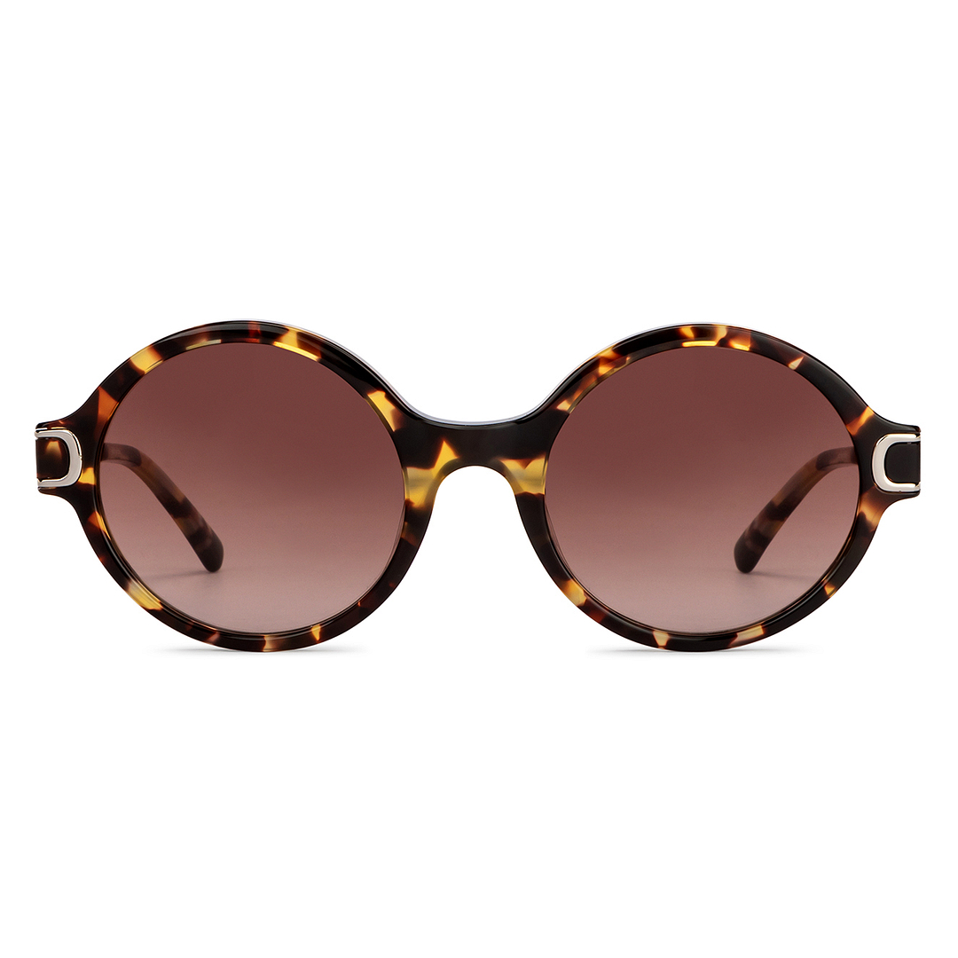 John Jacobs Online Tortoise Full Rim Round left side