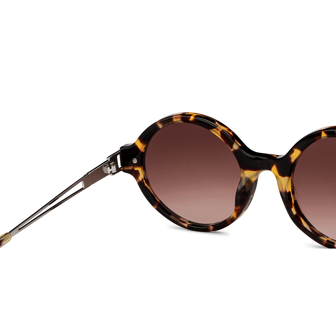 John Jacobs Online Tortoise Full Rim Round right side