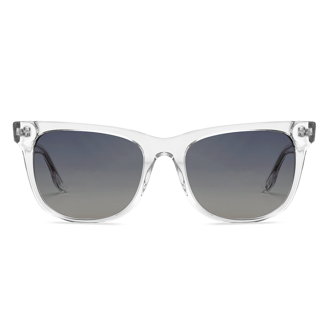 John Jacobs Online Crystal Transparent Full Rim Square left side