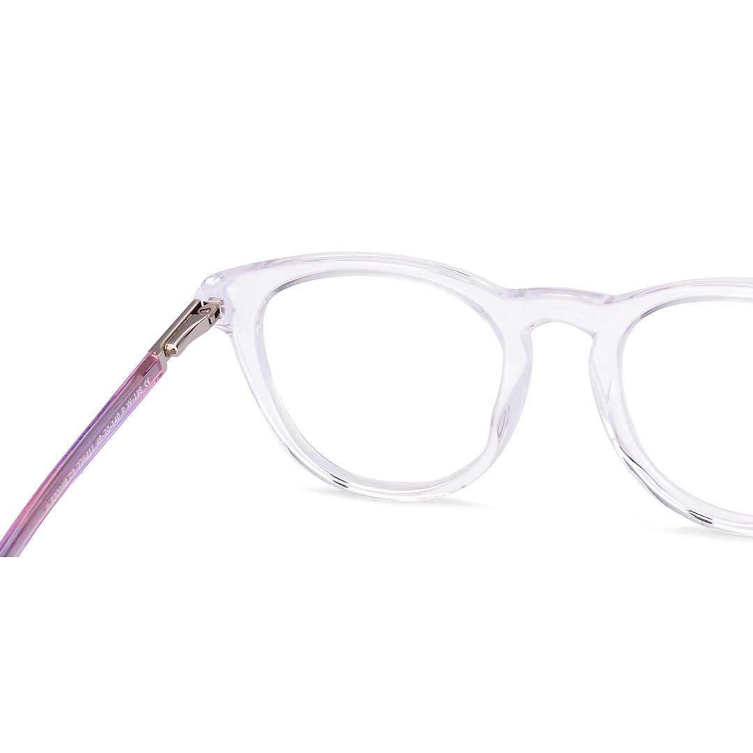 John Jacobs Crystal Full Rim Round right side