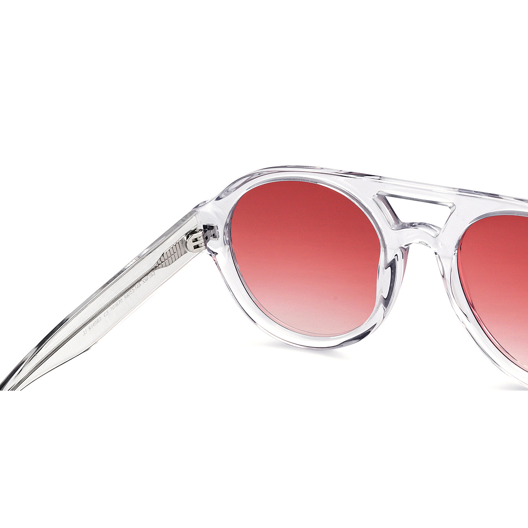 John Jacobs Crystal Full Rim Round right side