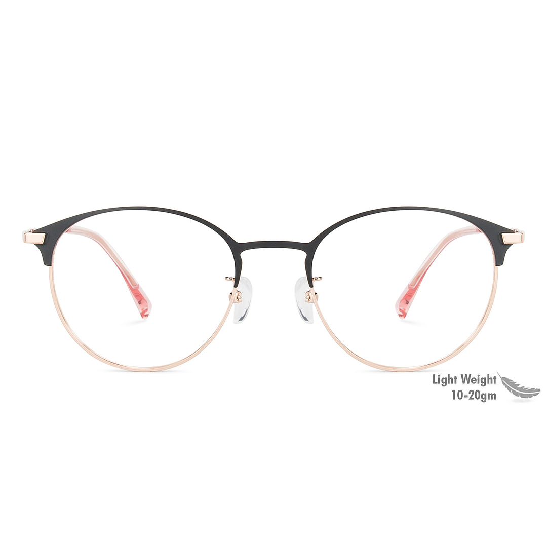 John Jacobs Golden Brown Full Rim Clubmaster right side