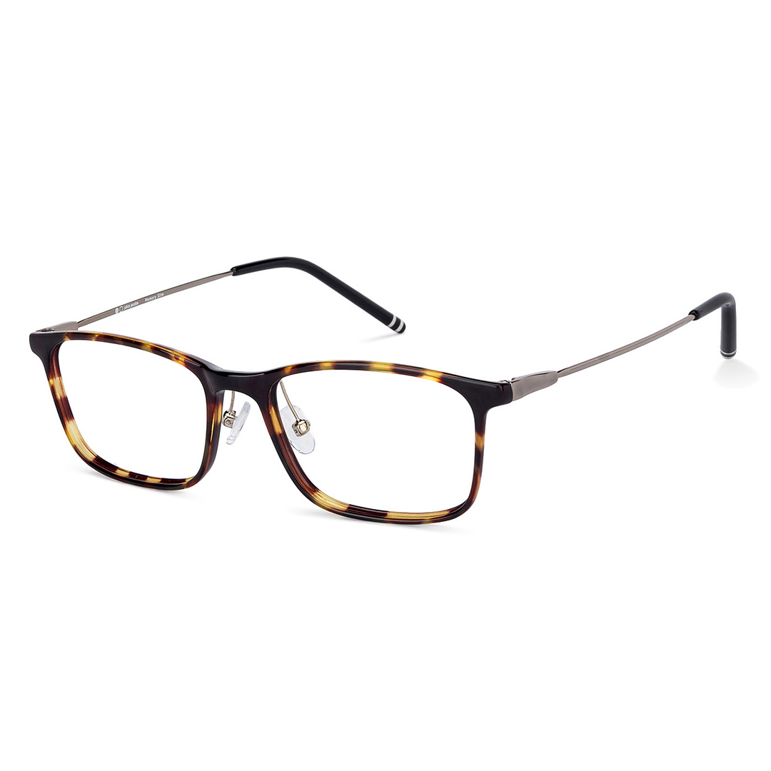 John Jacobs Black Full Rim Rectangle right side