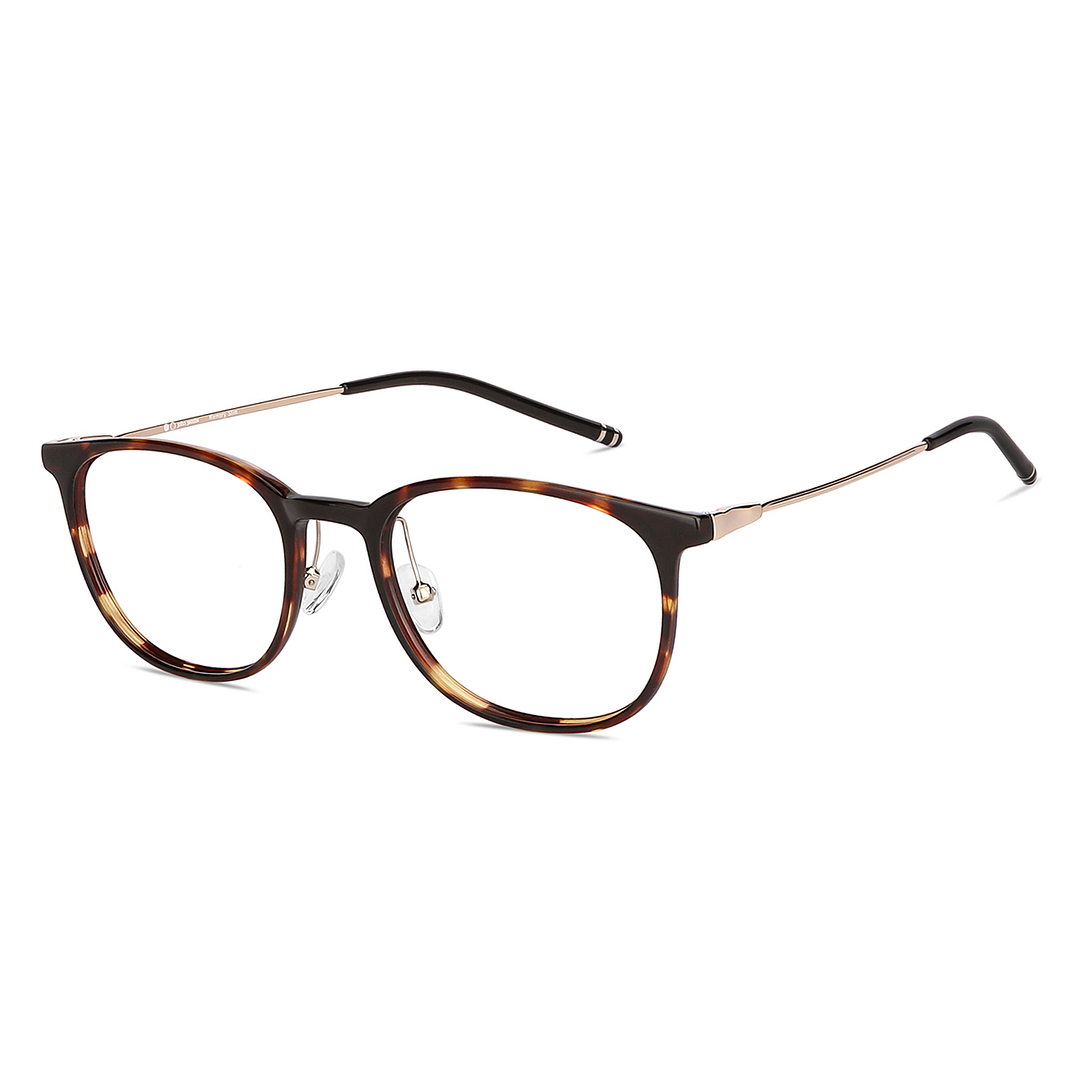 John Jacobs Black Full Rim Square left side