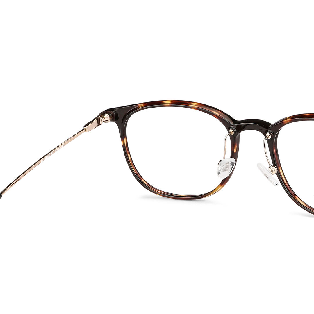 John Jacobs Black Full Rim Square right side