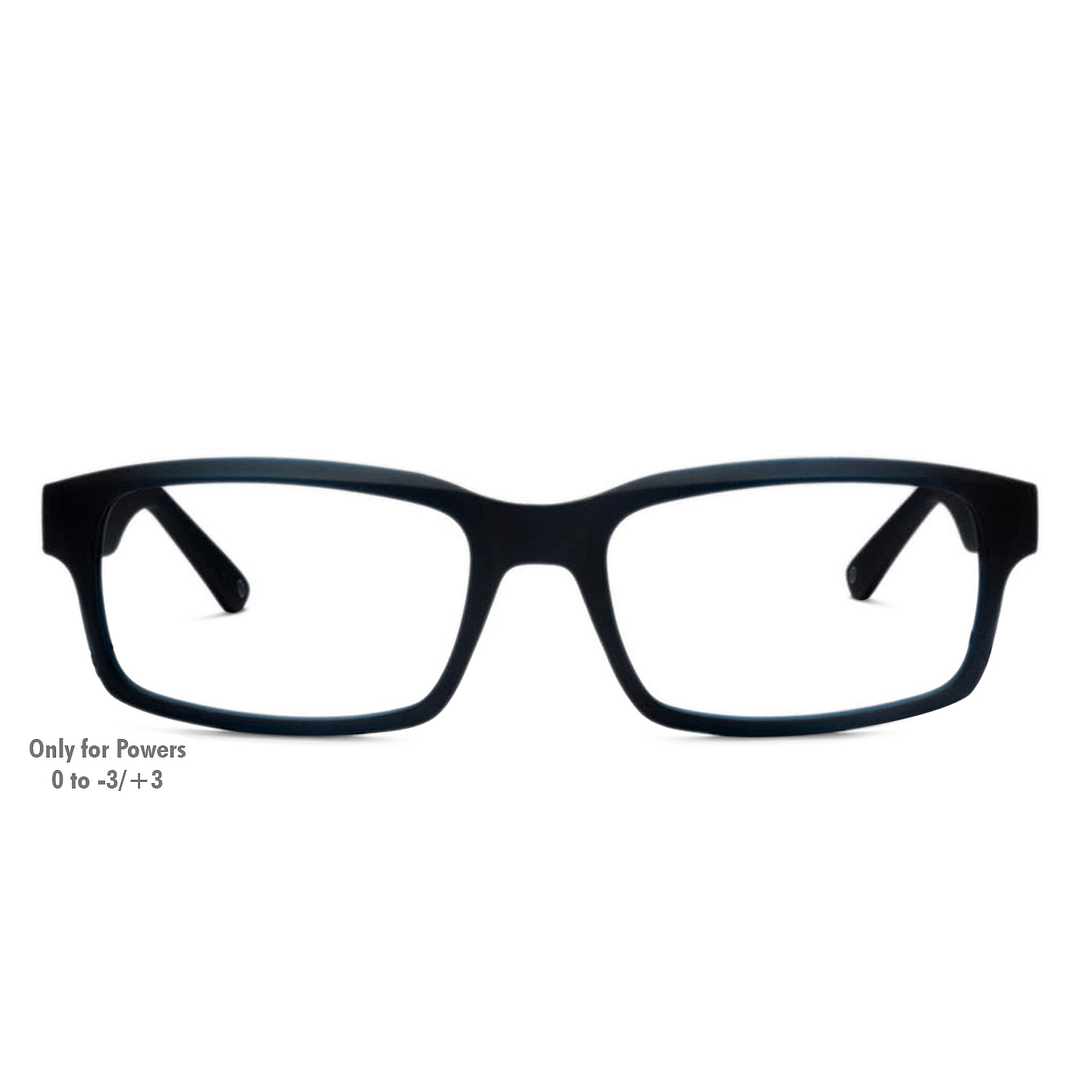 Lenskart Lenskart TOI Special: Matte Blue Full Rim Rectangle Lenskart TOI Special TR Flex JJ 4358-C4 left side