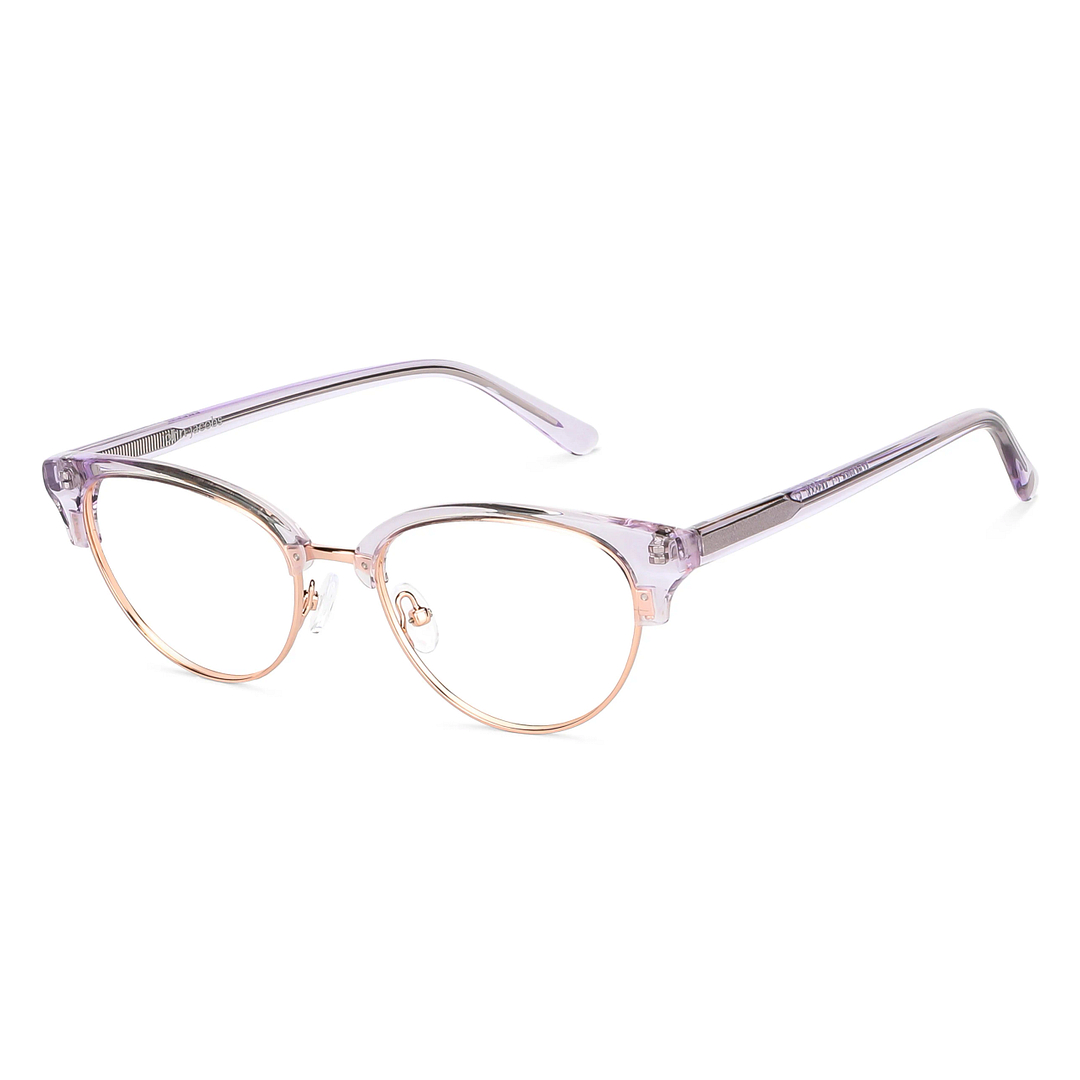 John Jacobs Online Rose Gold Full Rim Cat Eye left side