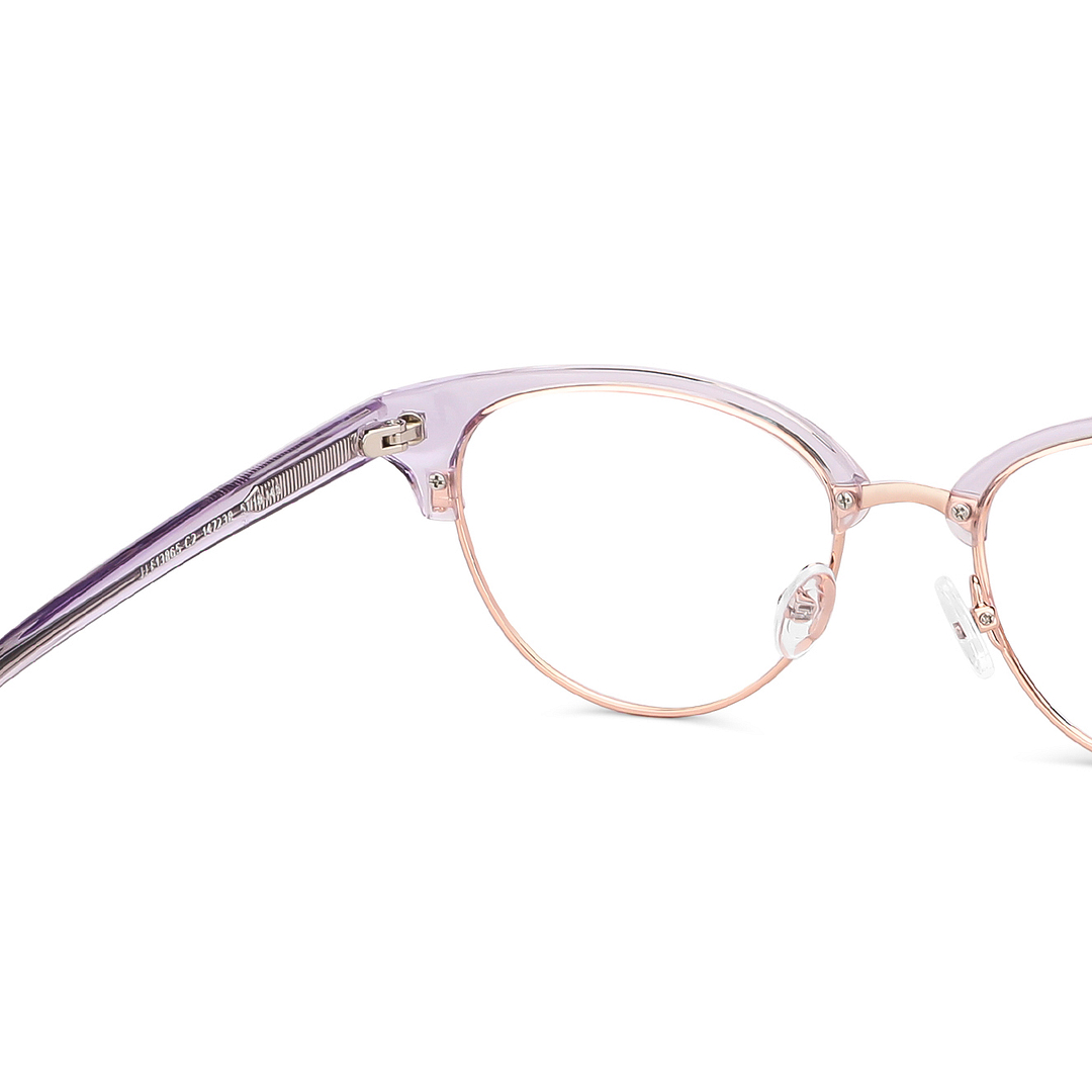John Jacobs Online Rose Gold Full Rim Cat Eye right side