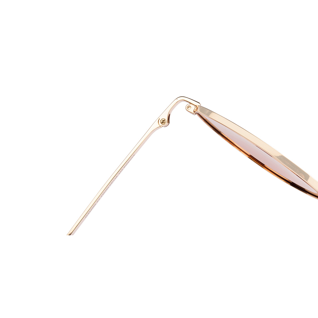 John Jacobs Gold Full Rim Aviator right side