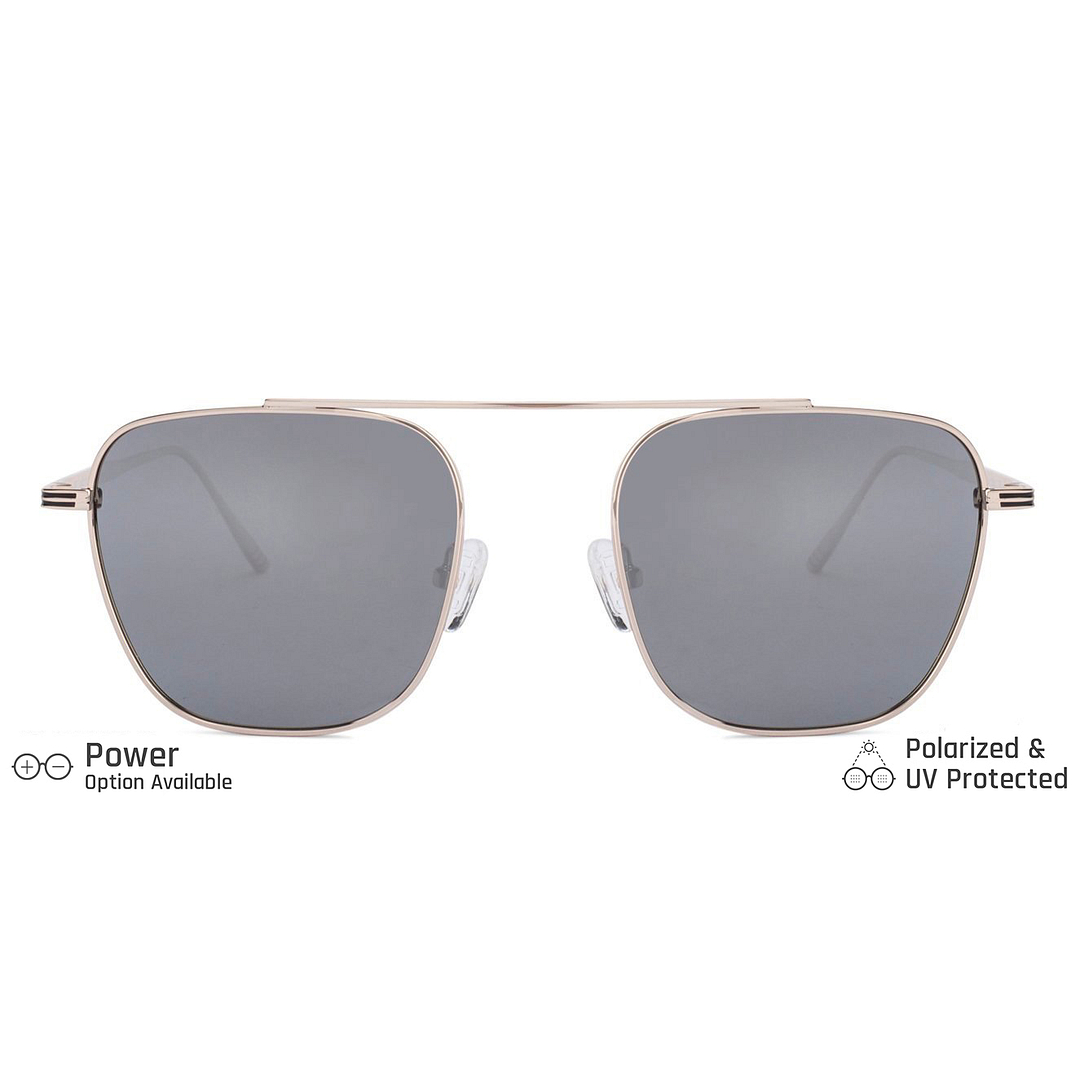 John Jacobs Online Gold Full Rim Square left side