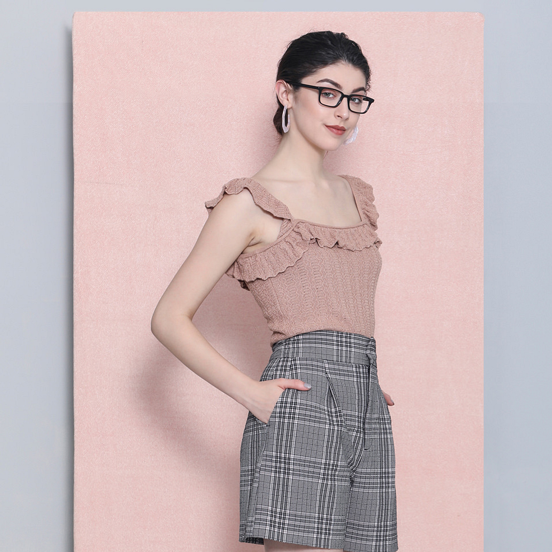 John Jacobs Black Full Rim Rectangle left side