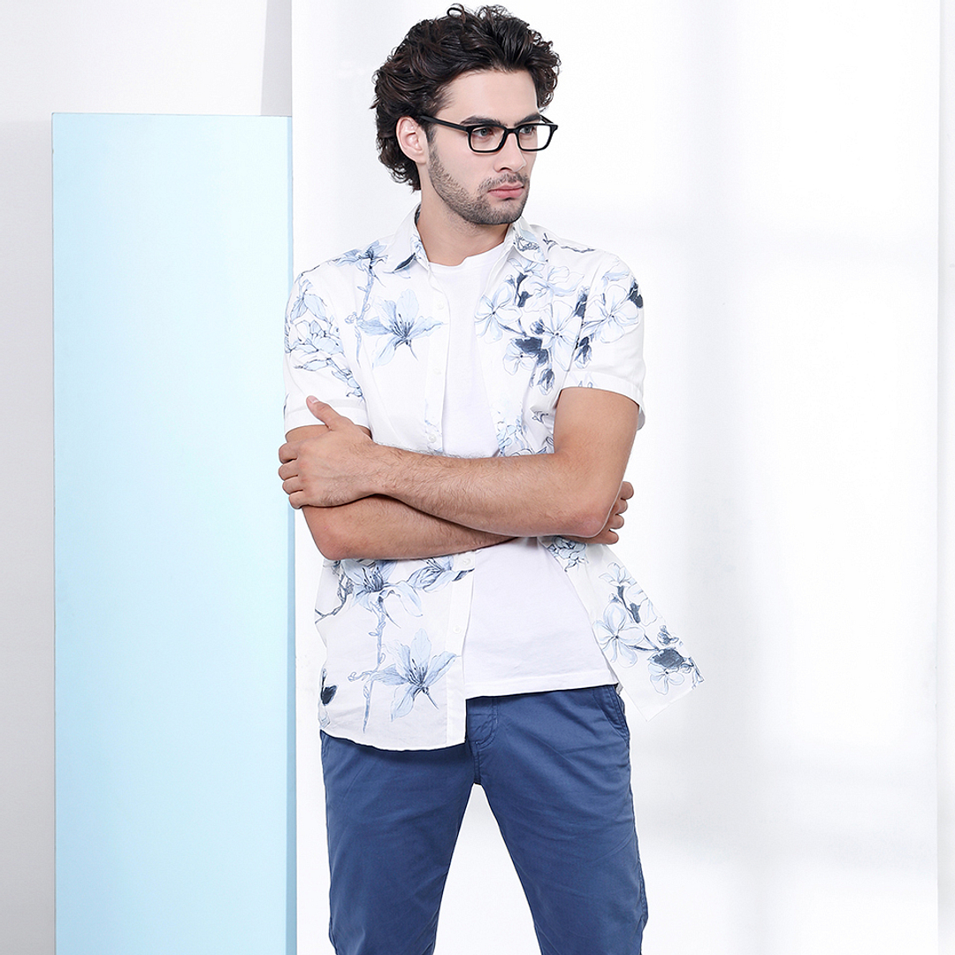 John Jacobs Black Full Rim Rectangle left side