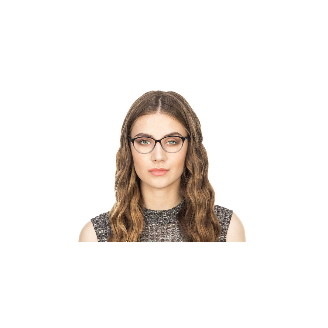 Lenskart Lenskart TOI Special: Blue Grey Transparent Full Rim Cat Eye Lenskart TOI Special Rich Acetate JJ 4400-C3 right side