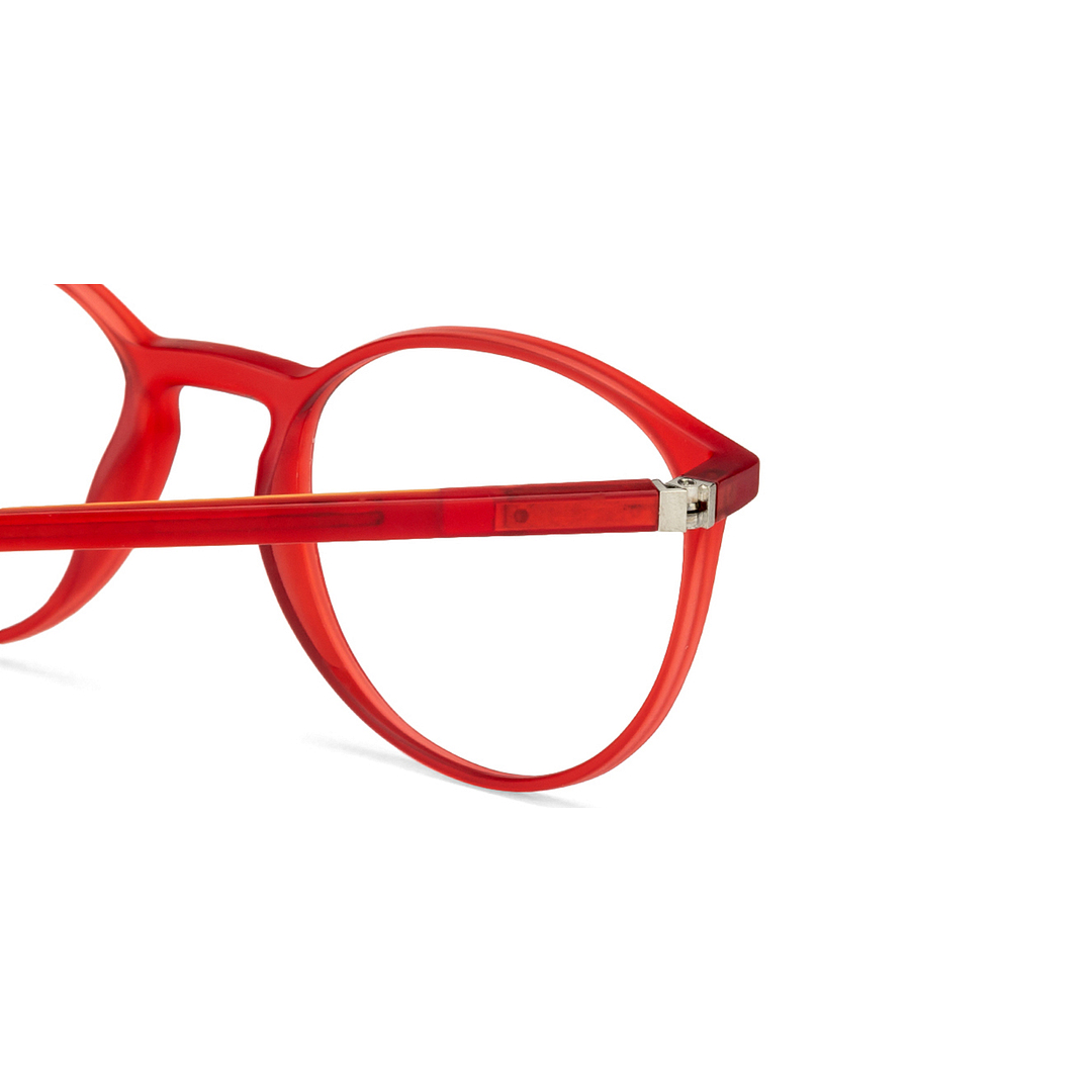 Buy Red Transparent Orange Full Rim Round John Jacobs TR Flex JJ