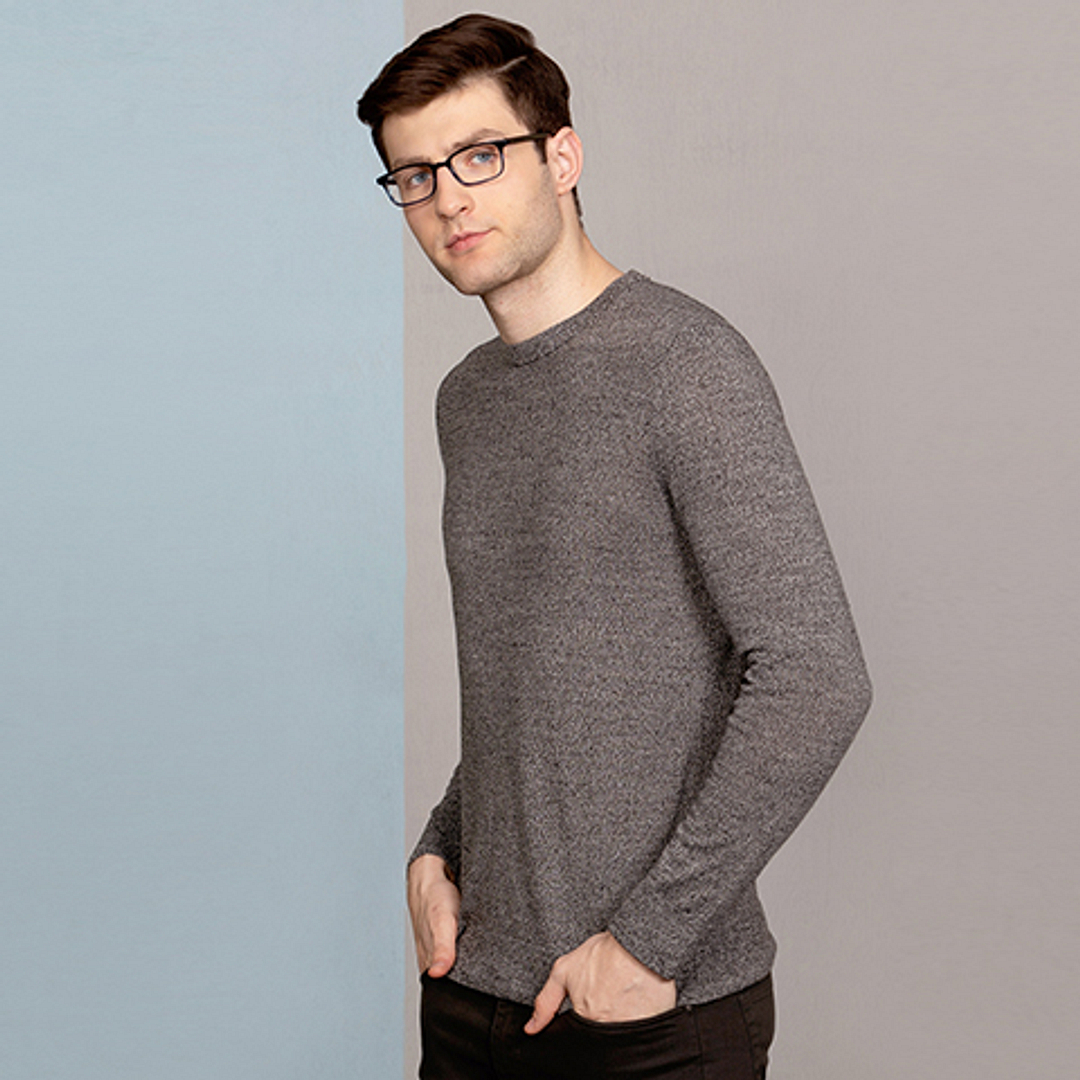 John Jacobs Online Black Transparent Full Rim Rectangle right side