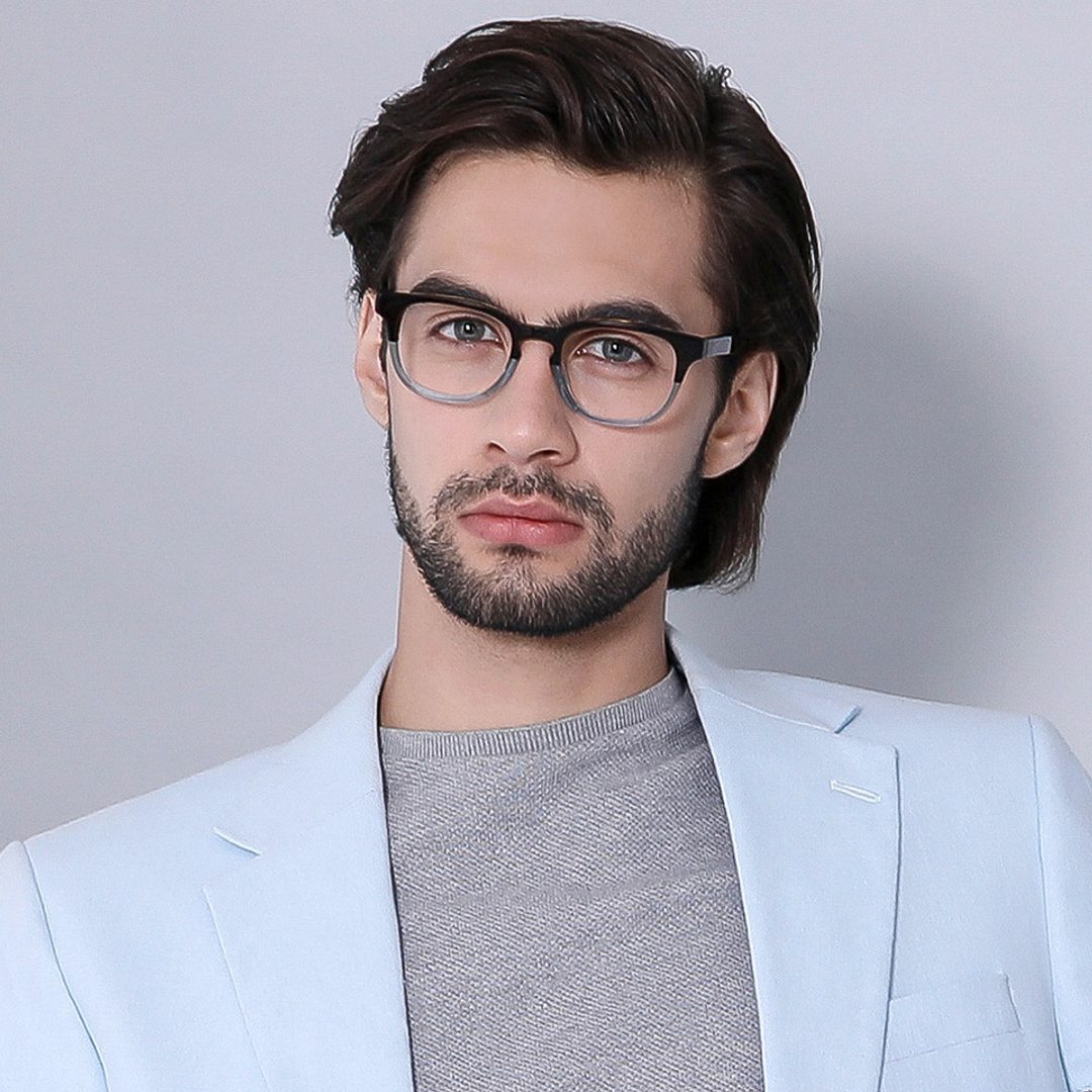 John Jacobs Online Demi Full Rim Square left side