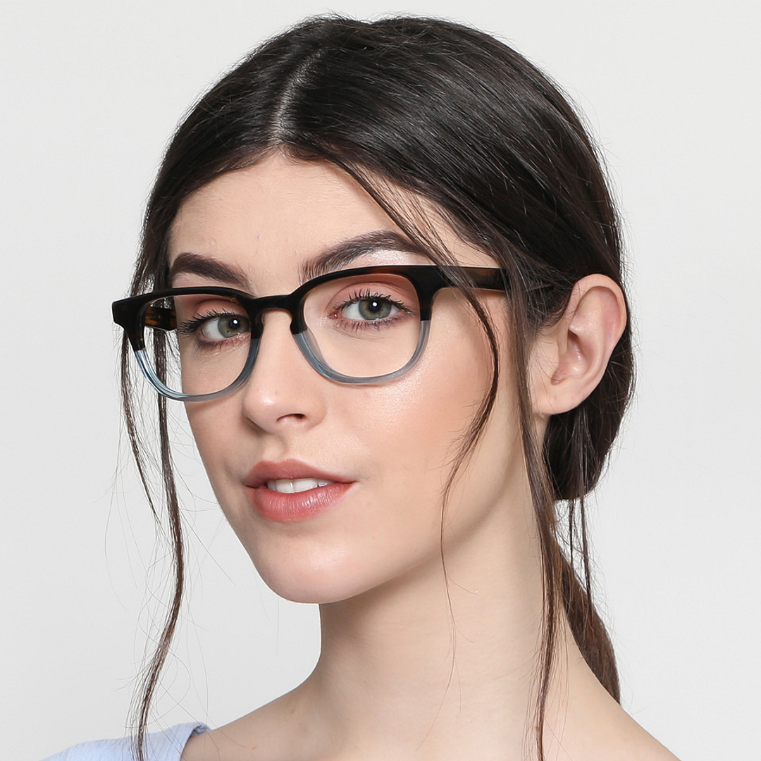 John Jacobs Online Demi Full Rim Square right side