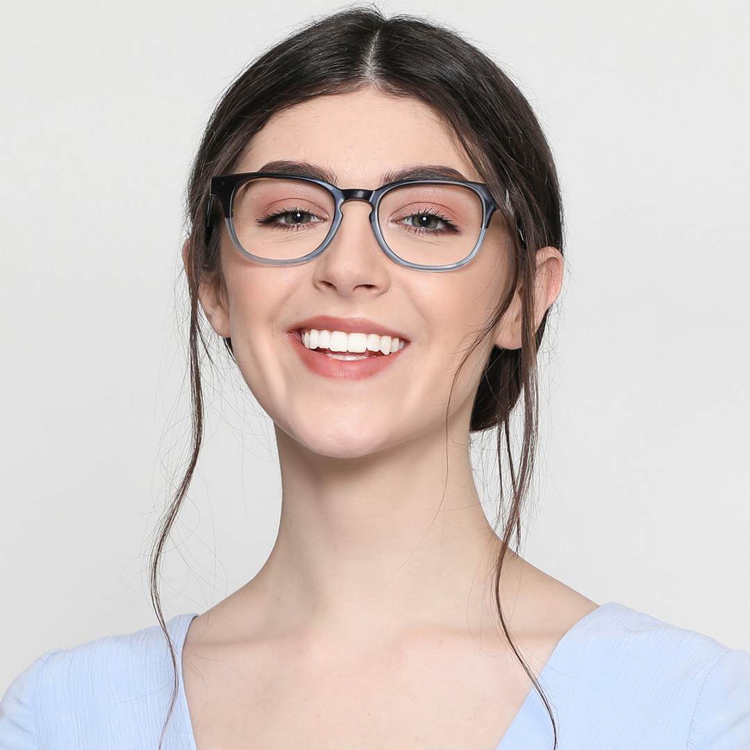 John Jacobs Online Demi Full Rim Square left side