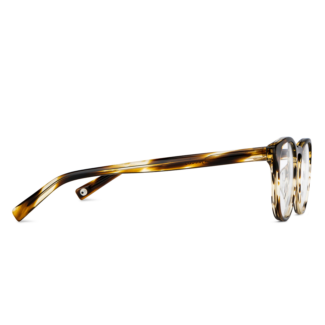 John Jacobs Online Tortoise Full Rim Round left side