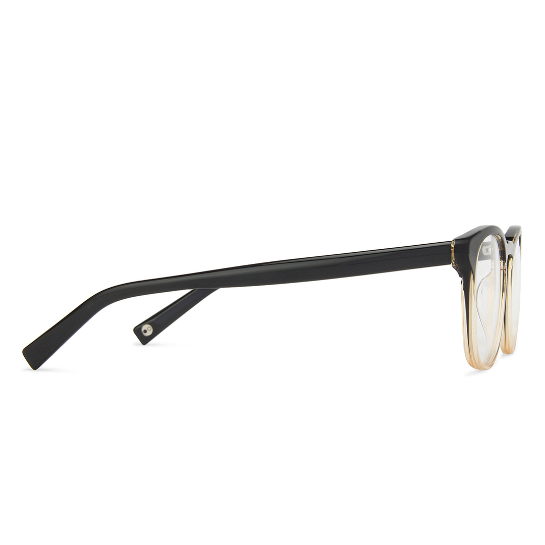 John Jacobs Online Black Full Rim Round left side