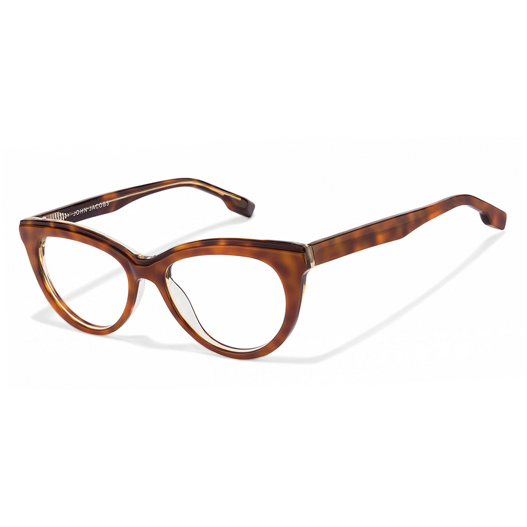 John Jacobs Online Light Brown Full Rim Cat Eye right side