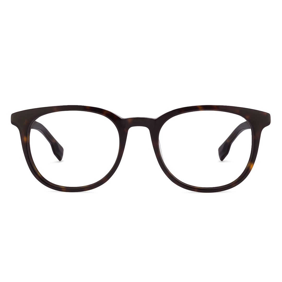 John Jacobs Light Brown Full Rim Round left side