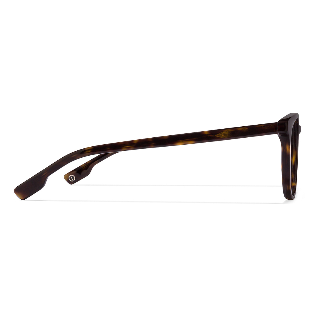 John Jacobs Light Brown Full Rim Round right side