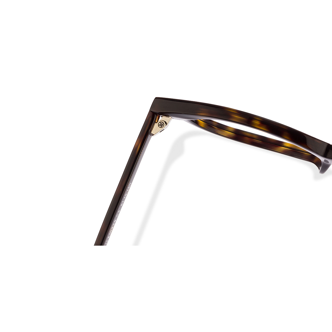 John Jacobs Light Brown Full Rim Round left side