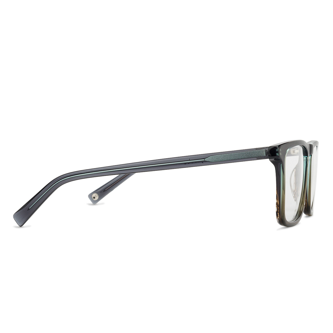 John Jacobs Dark Gray Full Rim Square left side