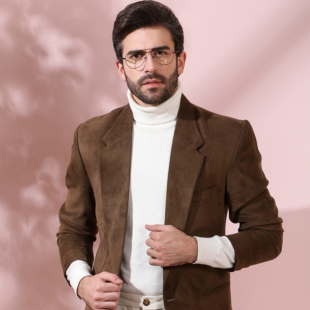 John Jacobs Black Full Rim Aviator right side