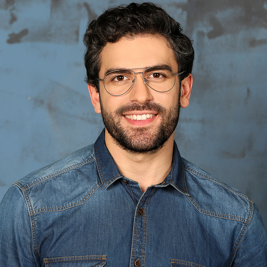 John Jacobs Online Dark Gunmetal Full Rim Aviator right side