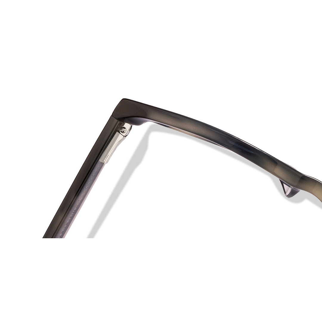 John Jacobs Dark Gray Full Rim Cat Eye right side