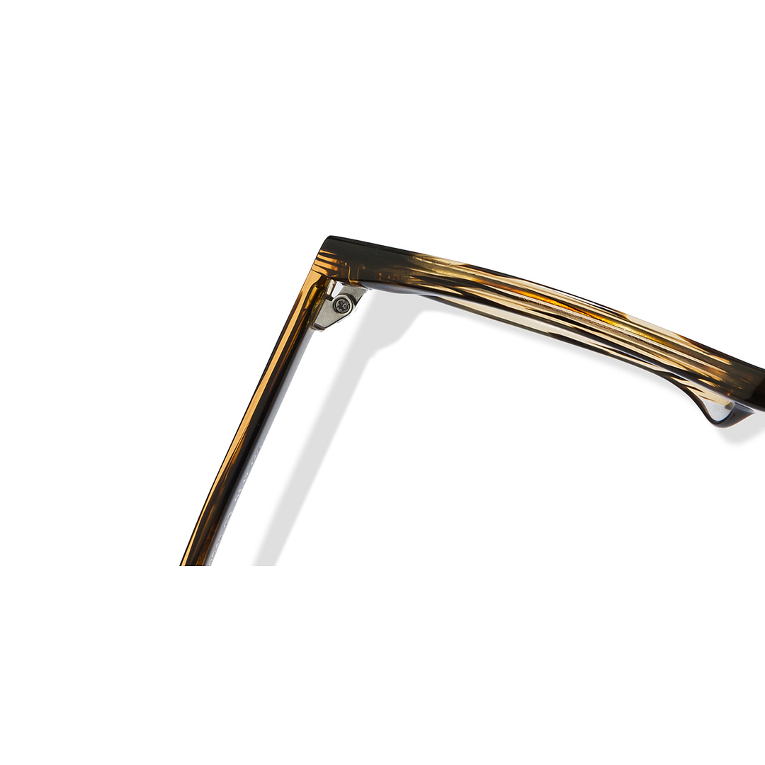 John Jacobs Light Brown Full Rim Cat Eye left side