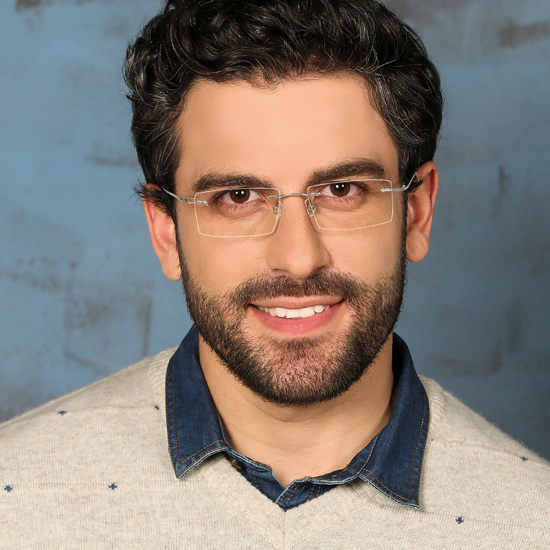 John Jacobs Silver Rimless Rectangle left side