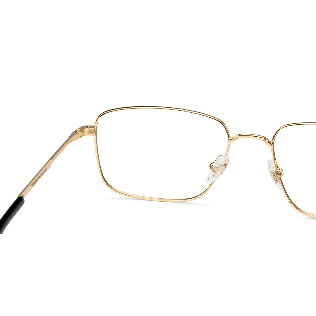 John Jacobs Black Full Rim Square left side