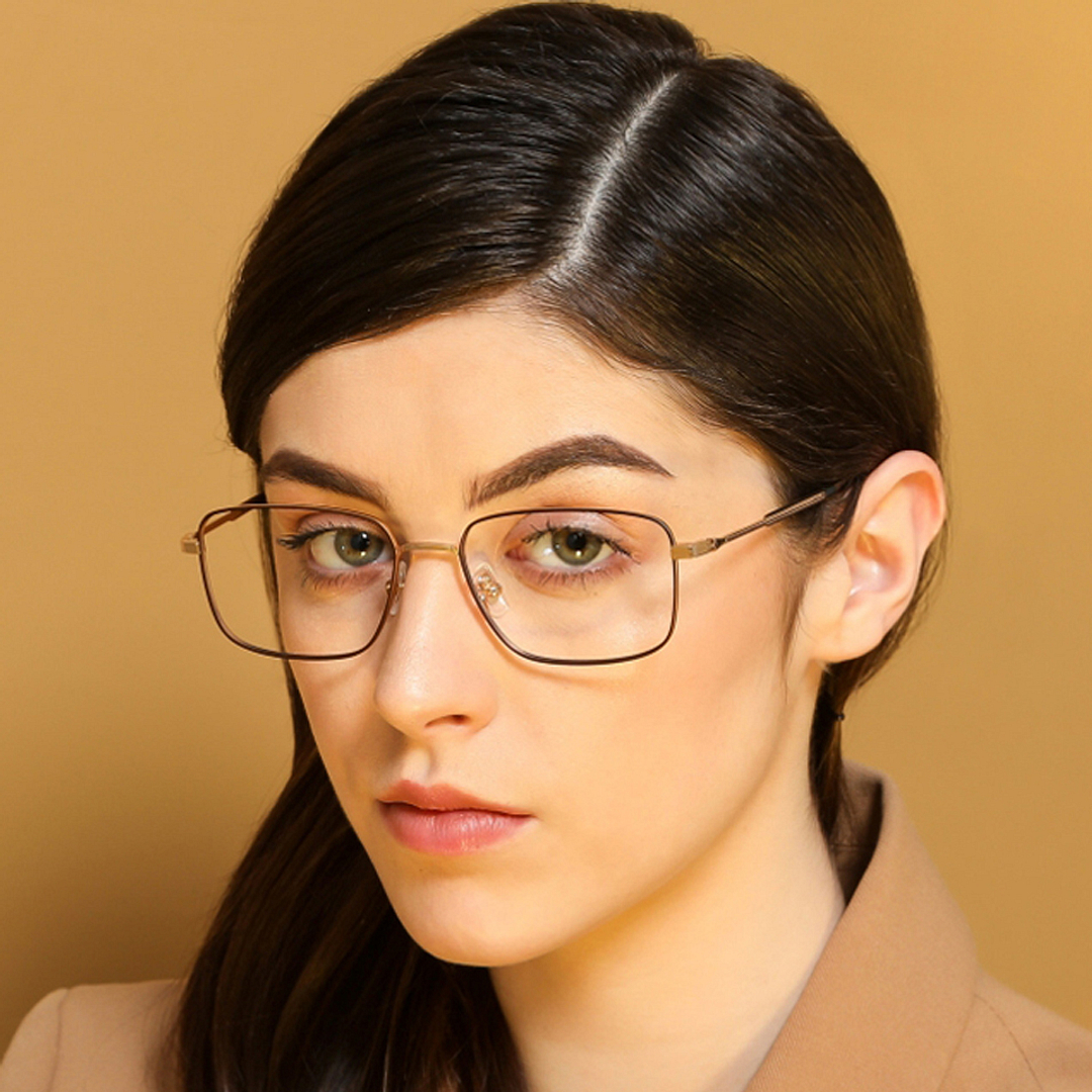 John Jacobs Black Full Rim Square right side