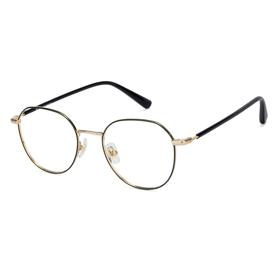 John Jacobs Screen Glasses Black Full Rim Geometric right side