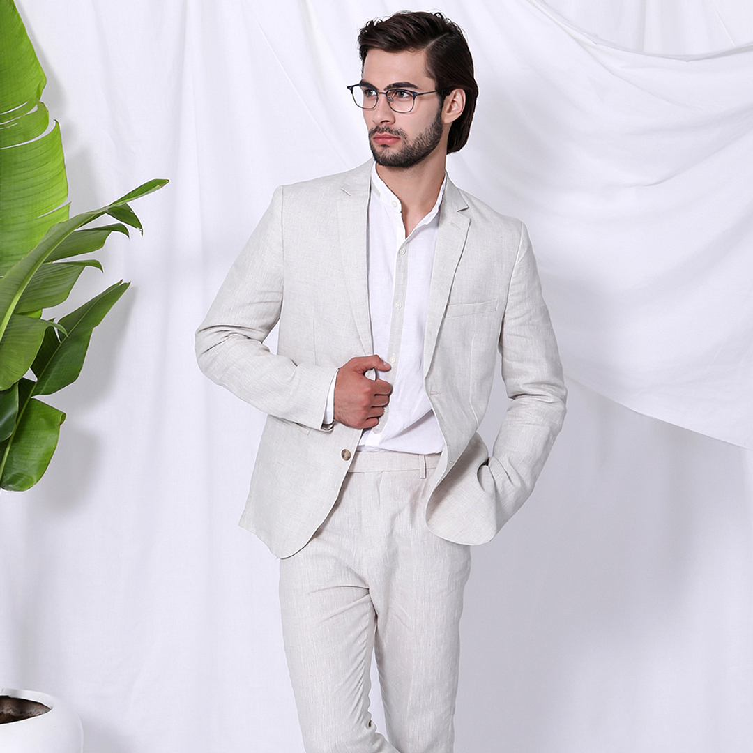 John Jacobs Sky Blue Full Rim Rectangle right side