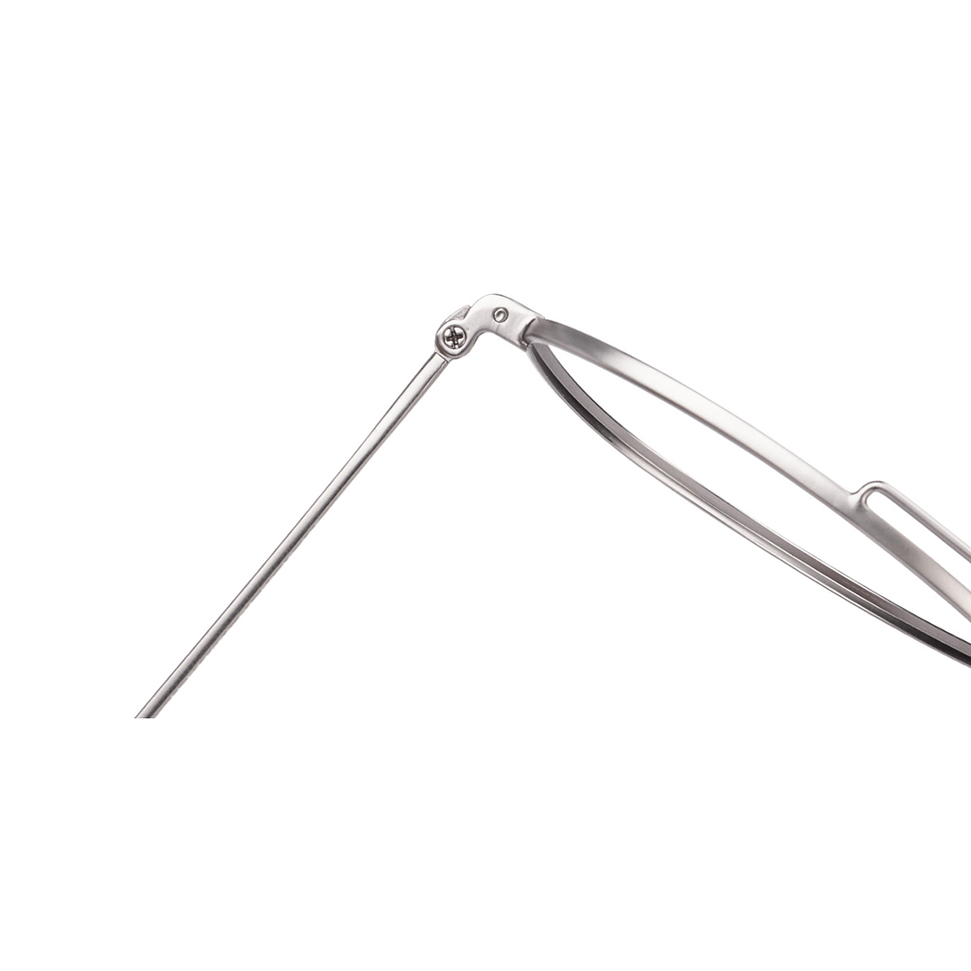 John Jacobs Gunmetal Full Rim Aviator right side