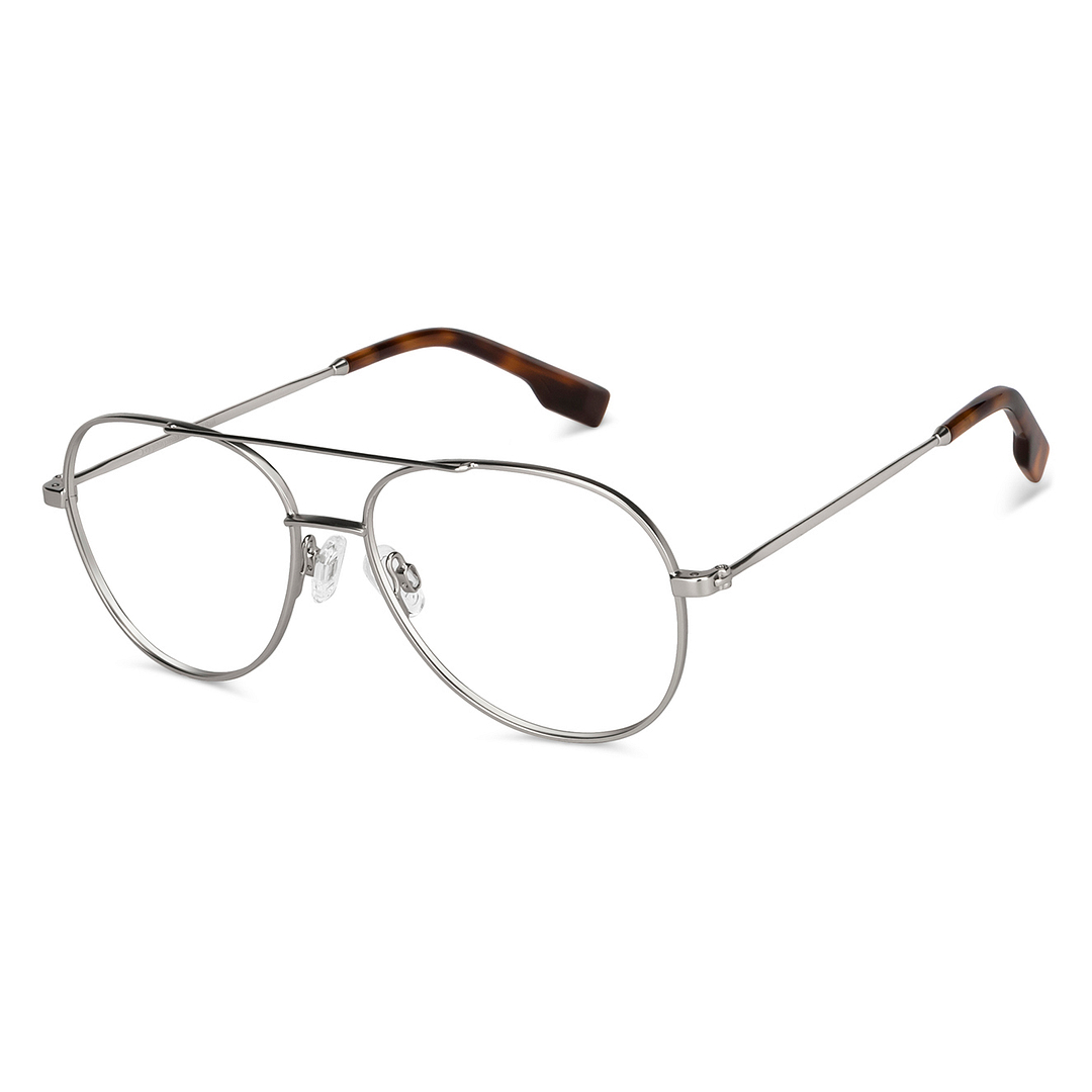 John Jacobs Online Gold Full Rim Aviator left side