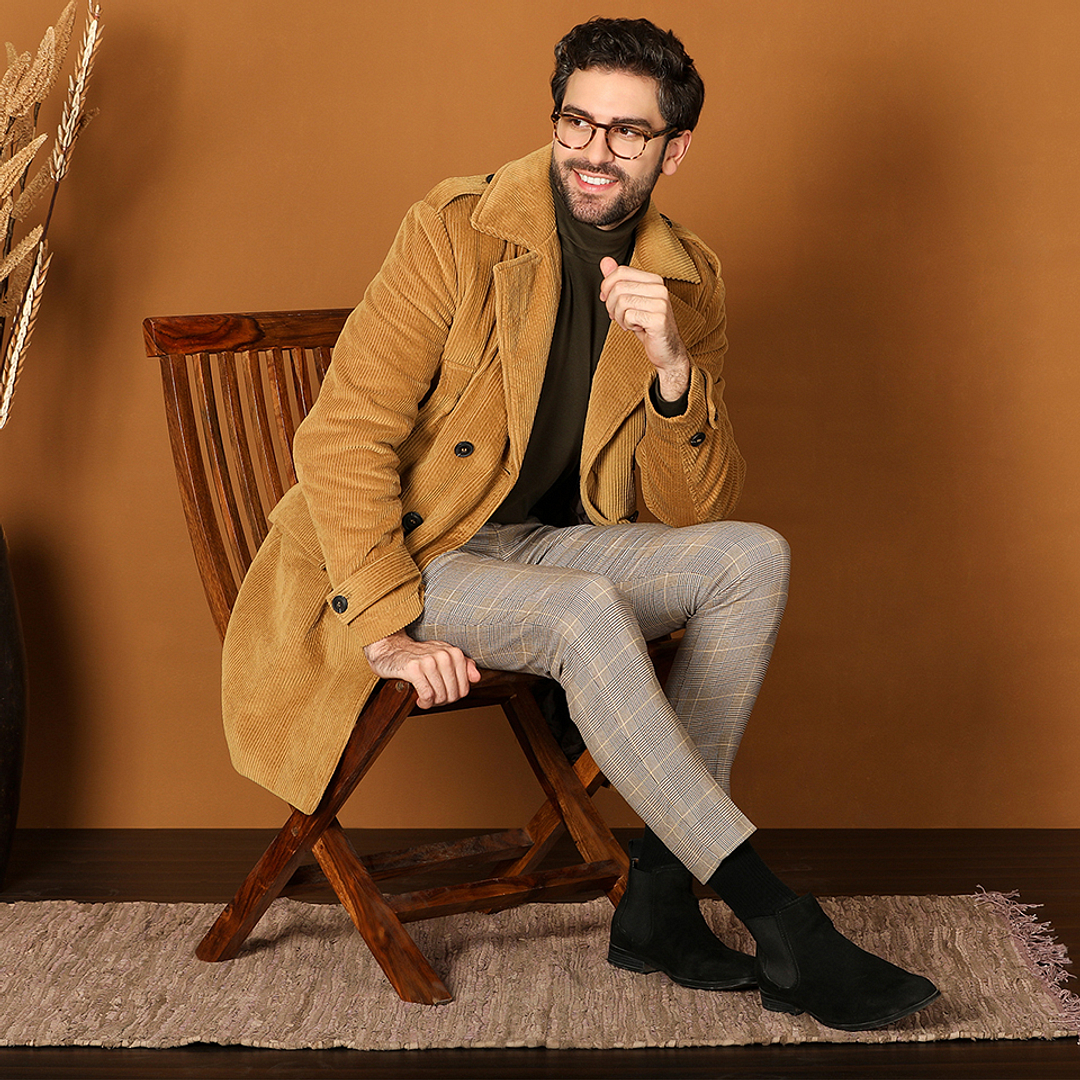 John Jacobs Online Light Brown Full Rim Round right side