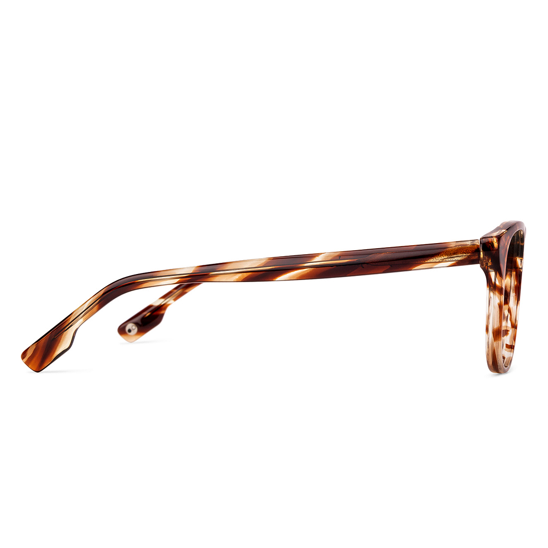 John Jacobs Online Light Brown Full Rim Round right side