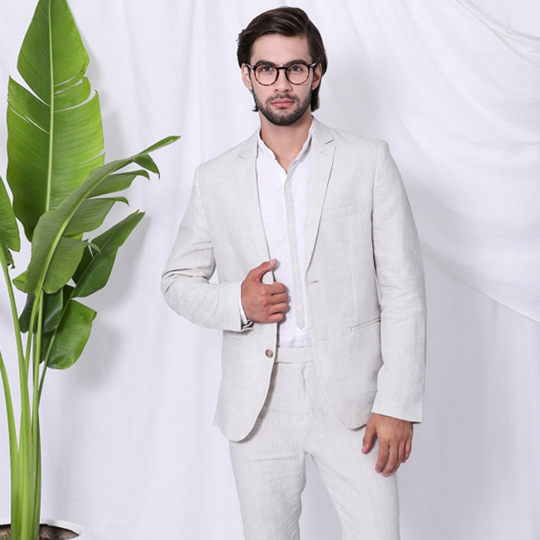 John Jacobs Online Light Brown Full Rim Round right side