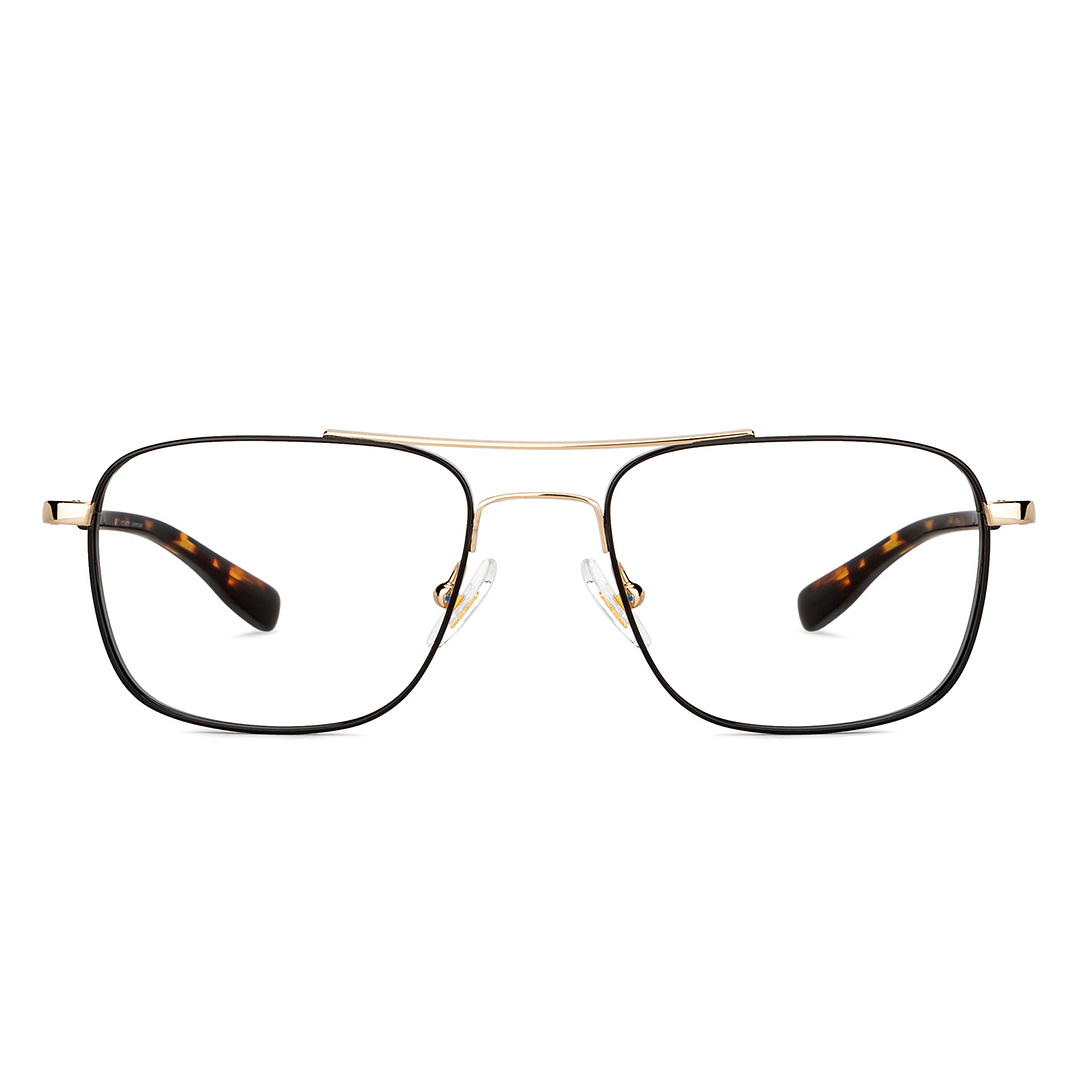 John Jacobs Online Black Full Rim Rectangle left side