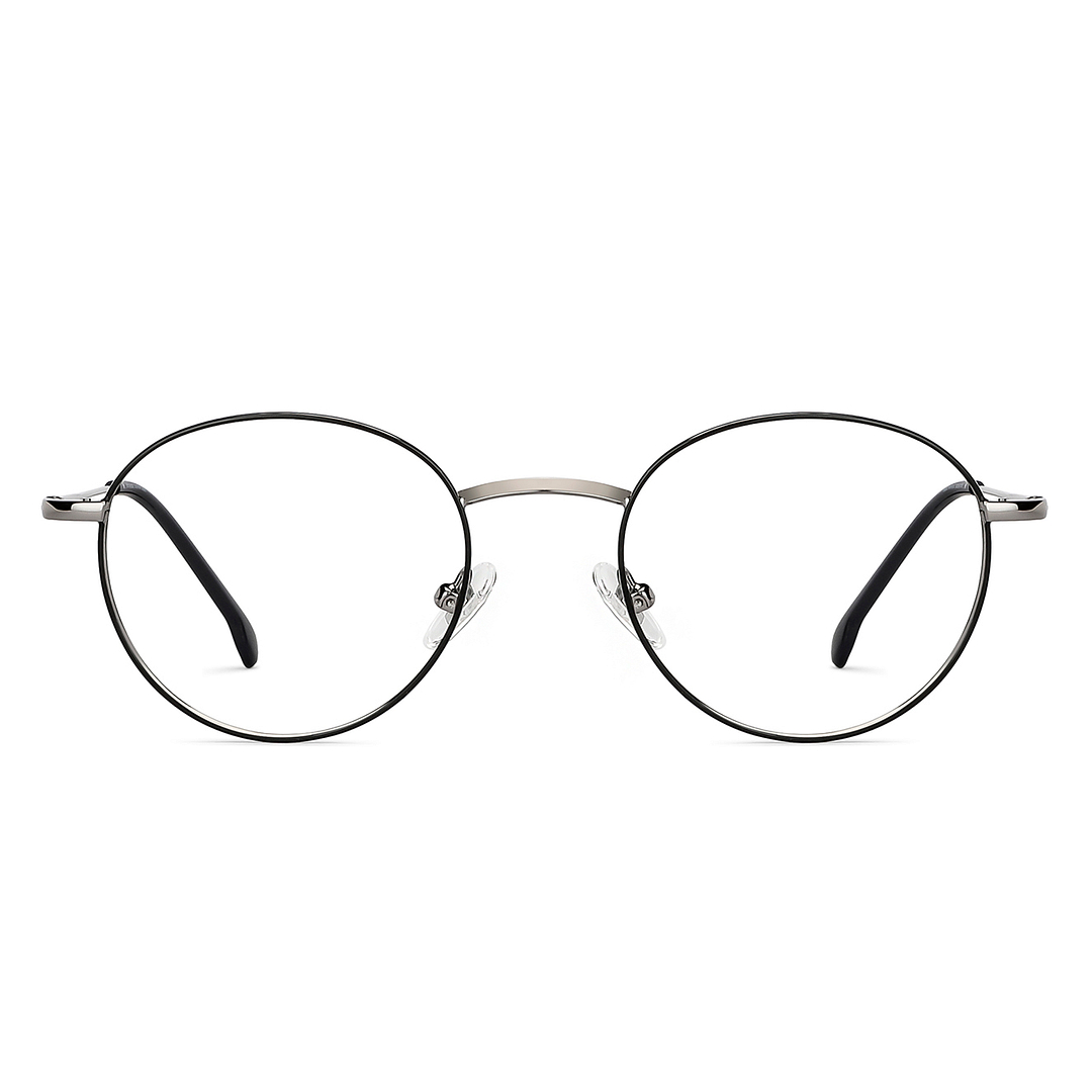 John Jacobs Online Gunmetal Full Rim Round right side