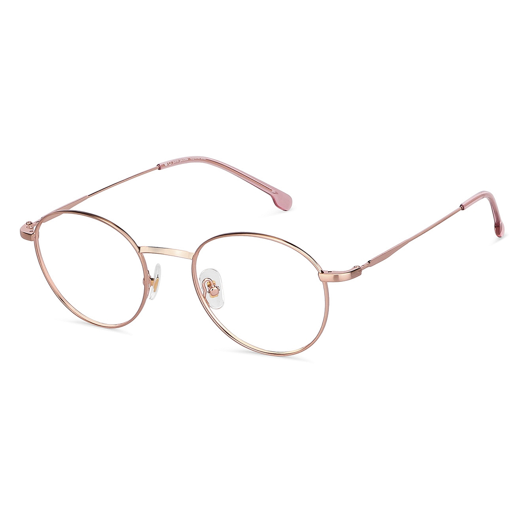 John Jacobs Online Rose Gold Full Rim Round right side