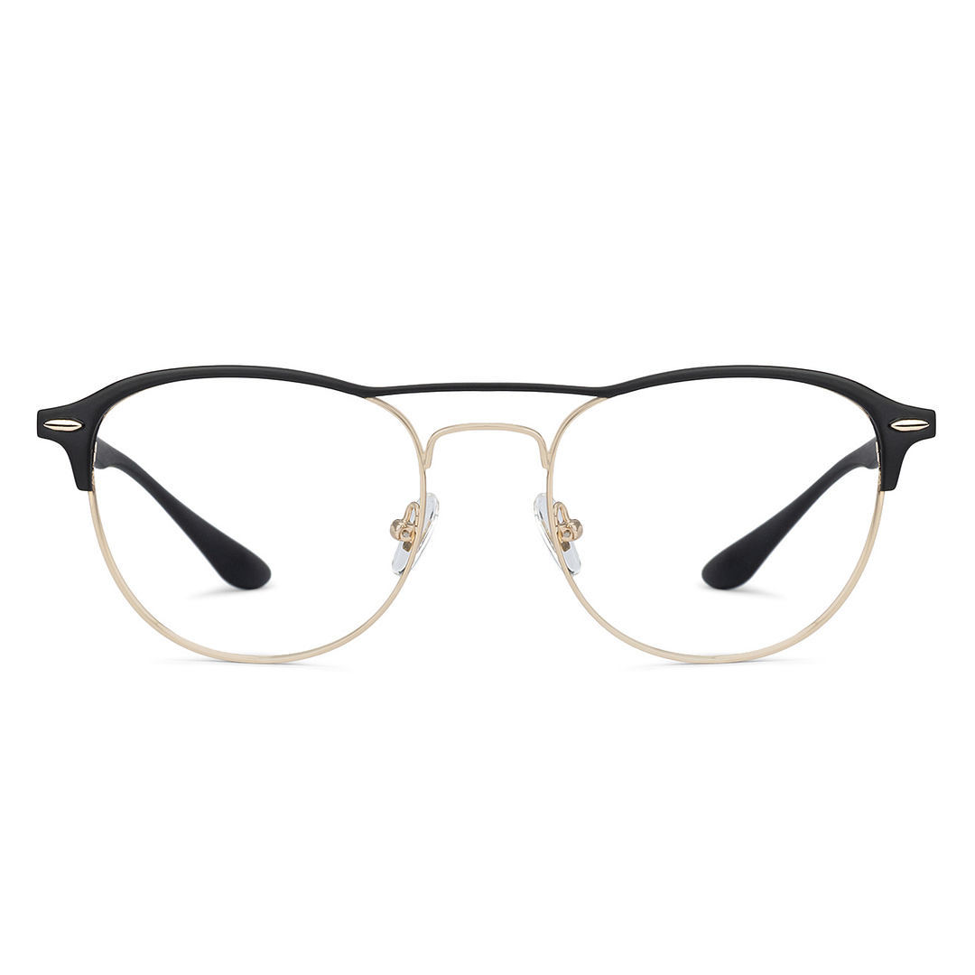 John Jacobs Black Full Rim Round left side