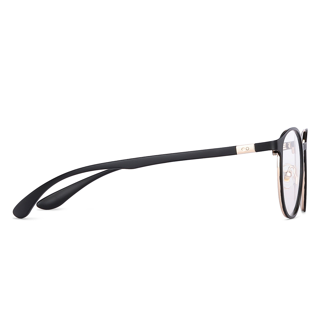 John Jacobs Online Black Full Rim Round left side